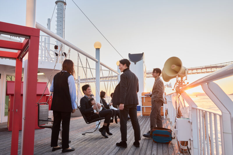 国際両備フェリー　おりんぴあどりーむせと　貸切サロン　展望サロン　船上イベント　船上パーティー　ユニークベニュー　瀬戸内海　岡山　香川